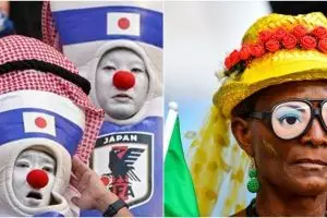 11 Potret kostum unik fans Piala Dunia 2022, totalitas dukung negara