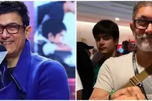 Aamir Khan nonton Piala Dunia Qatar, cewek di sampingnya bikin salfok