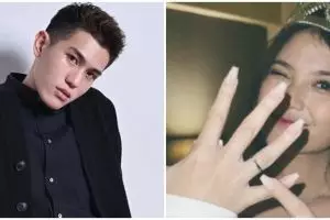 Tak pamer kemesraan, 9 momen romantis Julian Jacob lamar Mirriam Eka