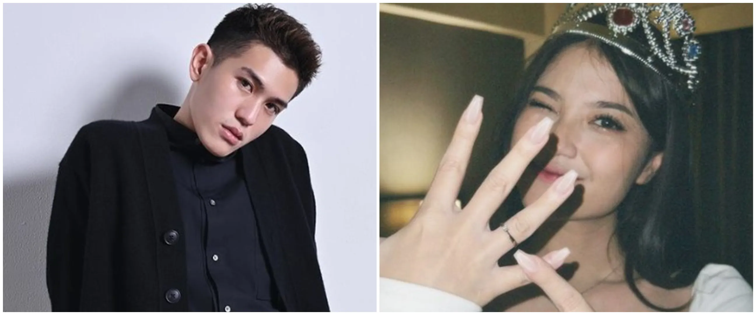 Tak pamer kemesraan, 9 momen romantis Julian Jacob lamar Mirriam Eka