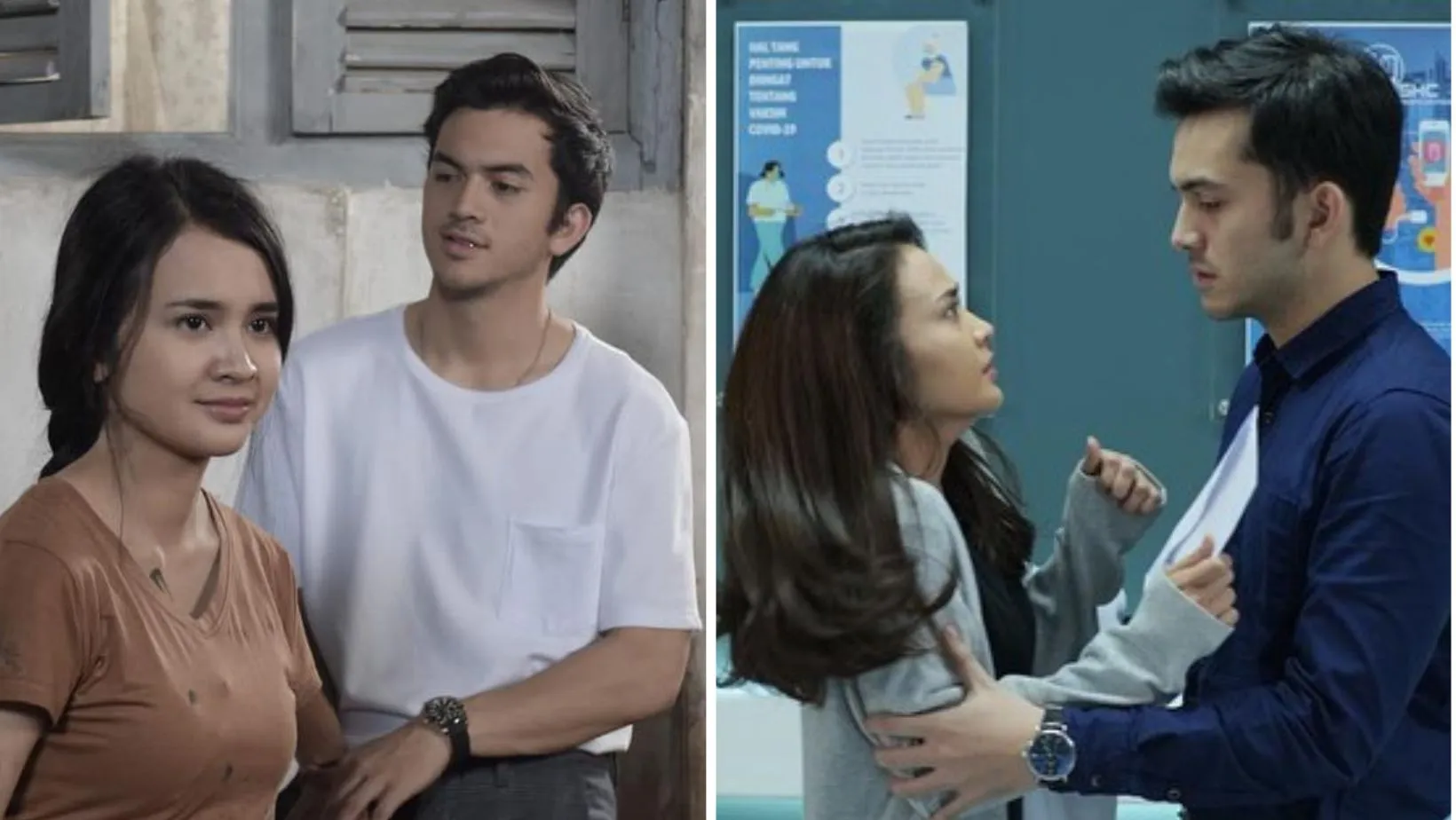 Sering adu akting, 11 momen Michelle Ziudith dan Rizky Nazar main film