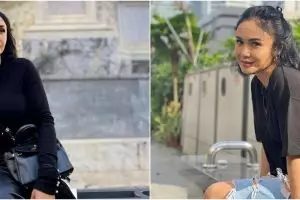 9 Gaya Yuni Shara saat olahraga, disebut mirip anak SMP pas main tenis