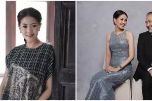 Beda 13 tahun, 11 pesona Pricillia Pullunggono istri Lukman Sardi