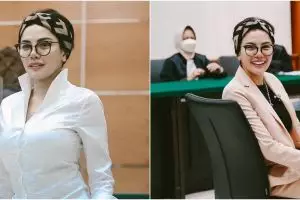 Kian glowing di tahanan, 5 potret Nikita Mirzani jalani sidang disorot