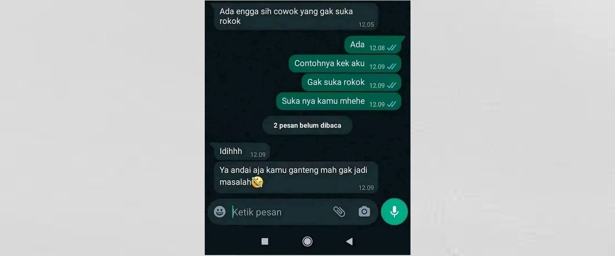 11 Chat WA gagal perhatian ke gebetan ini bikin nyesek bacanya