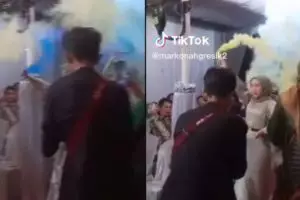 Kejutan ngawur, ulah barbar bridesmaid bikin tamu nikahan autobubar 