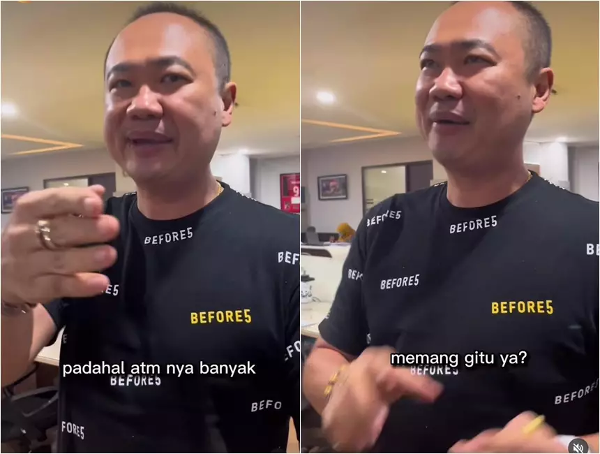 Pengusaha ini razia dompet pegawai © 2022 Instagram 