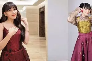 11 Potret Ayu Ting Ting saat ngelawak, konsisten berkostum nyentrik