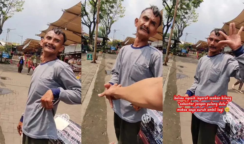 bapak penjual keset © TikTok bapak penjual keset © TikTok