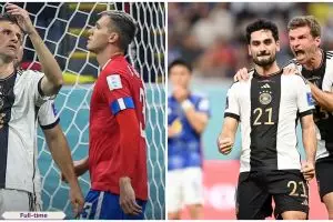 Gol kontroversi Jepang pastikan Jerman tersingkir di Piala Dunia 2022