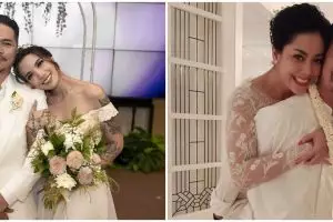 Potret pernikahan kedua 9 aktris, Kiki Amalia dipersunting fansnya