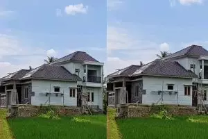 Rumah gedong baru dihuni 8 bulan rusak parah karena gempa Cianjur, 11 potret kondisinya bikin terenyuh