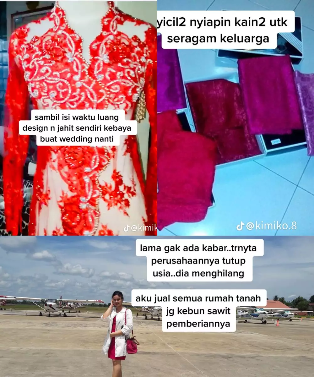 batal nikah 3 kali © TikTok