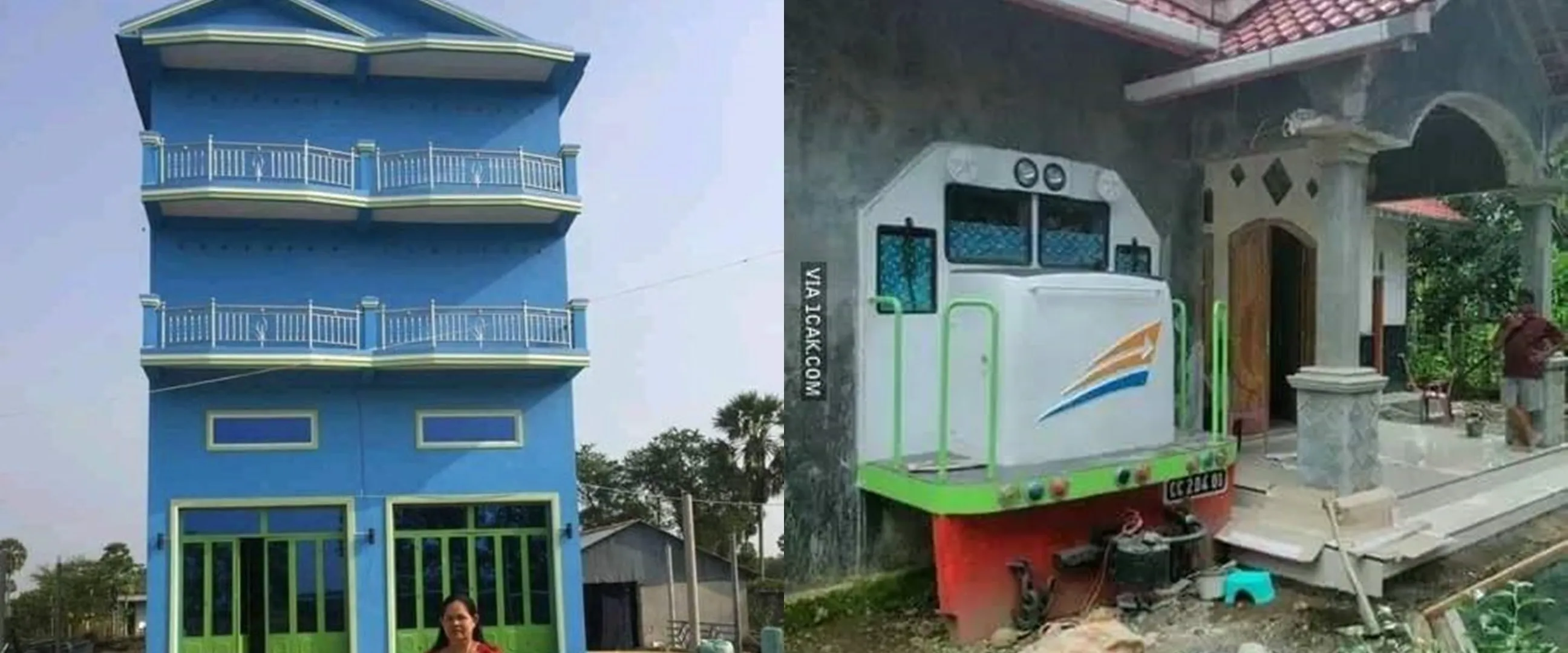Desain fasad rumah ini dijamin sulit kamu jumpai, tengok 11 bentuknya yang bikin heran