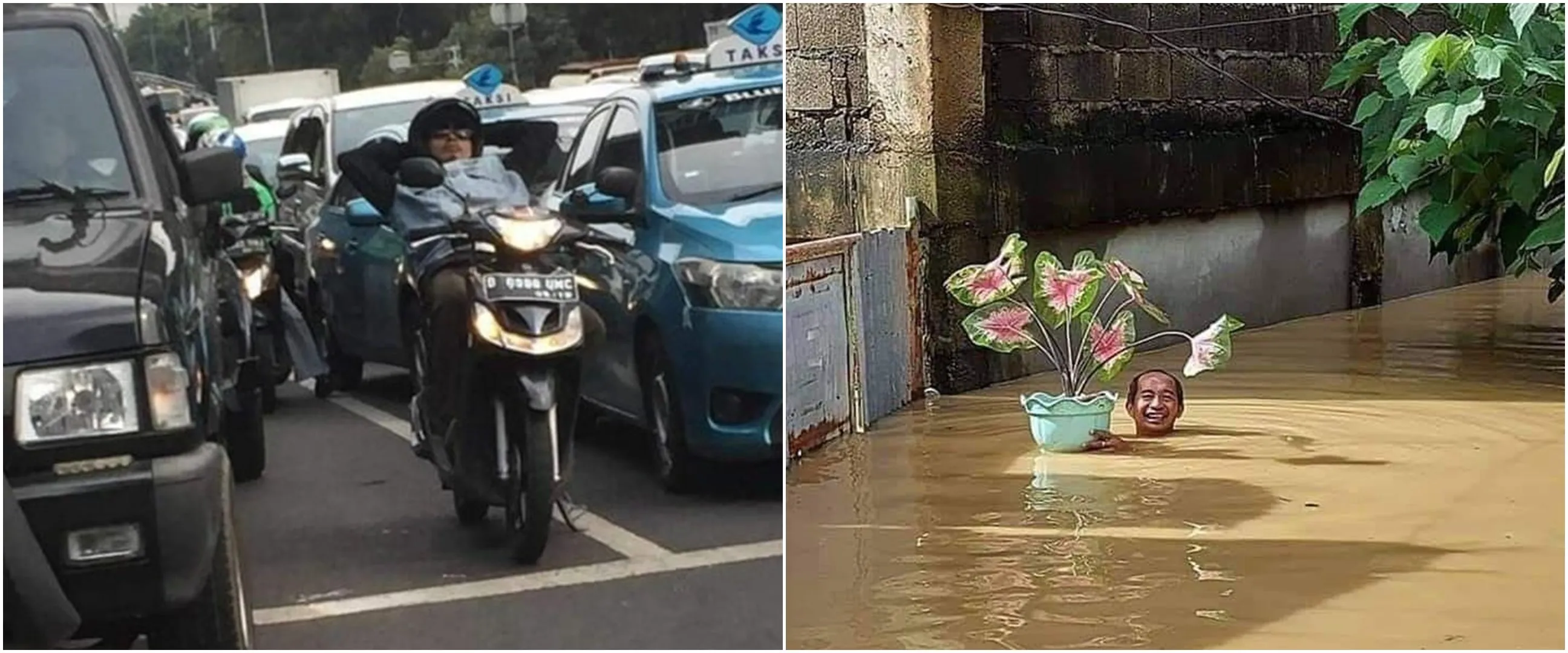 11 Tingkah lucu warga Indonesia kelewat santuy ini aksinya suka bikin sulit tahan tawa