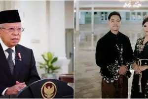 Wakil Presiden Ma'ruf Amin dan 2 menteri dapat tugas ini di pernikahan Kaesang dan Erina Gudono
