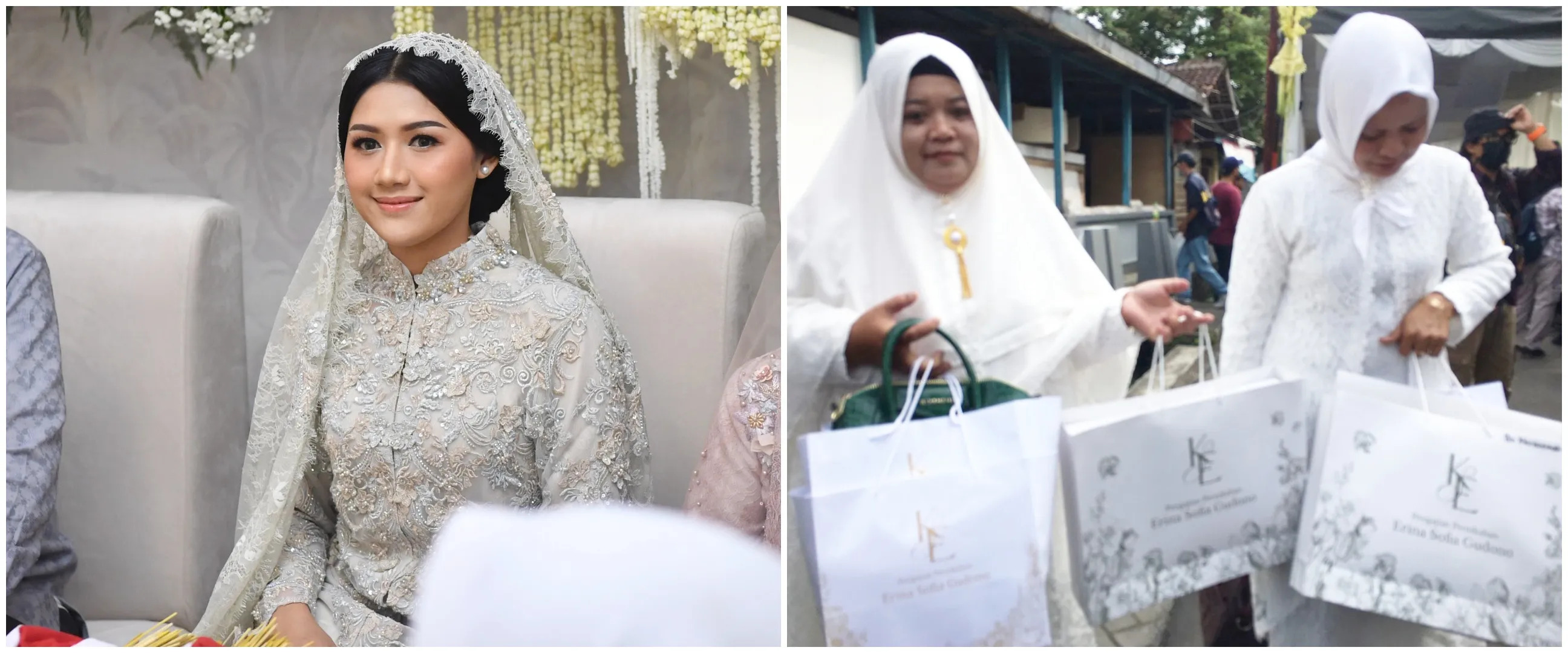 Bingkisan pengajian pernikahan Erina Gudono hanya dibungkus sederhana, intip potret isinya