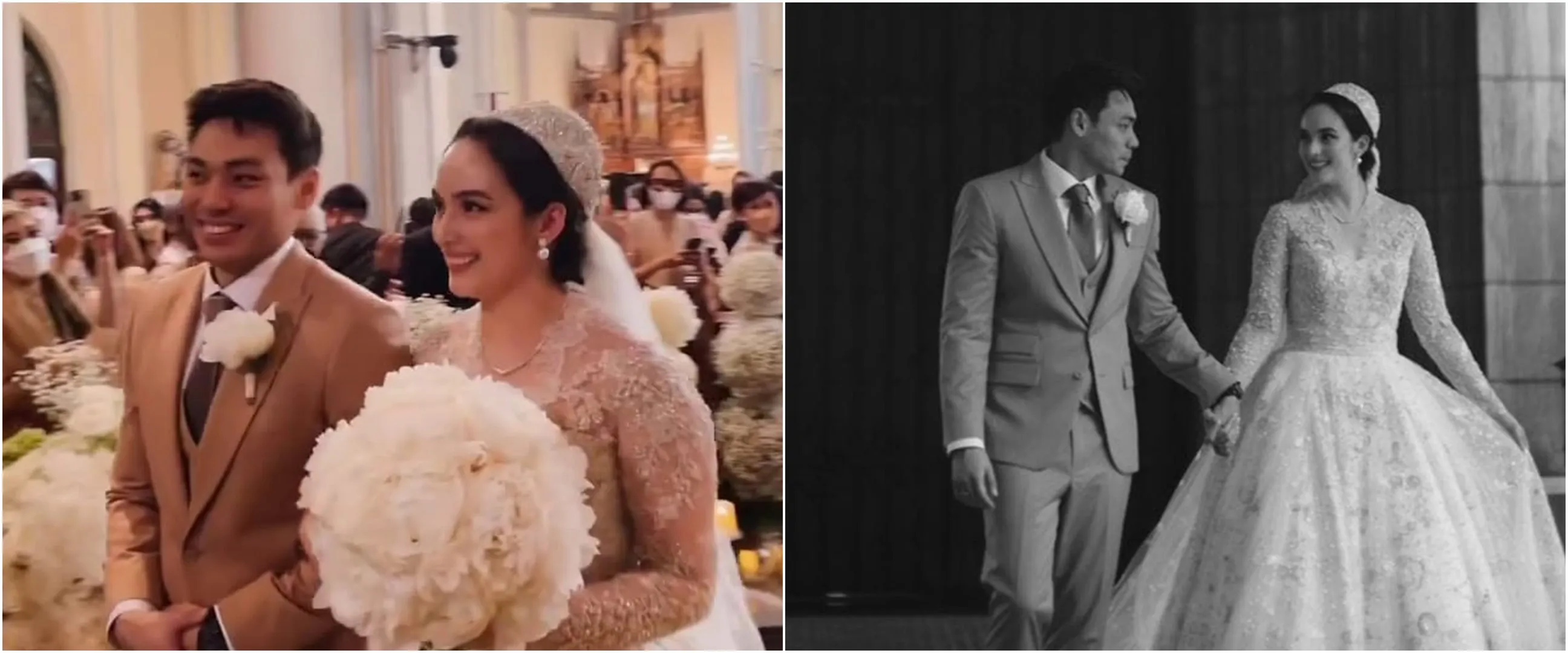 11 Pesona Chelsea Islan di momen pernikahan, pakai penutup kepala unik