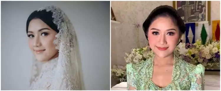 Sering disebut mirip Iriana Jokowi, intip 7 detail makeup Erina Gudono saat siraman