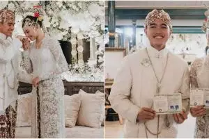 Dihias bunga segar serba putih, intip 9 detail dekorasi akad nikah Kaesang dan Erina