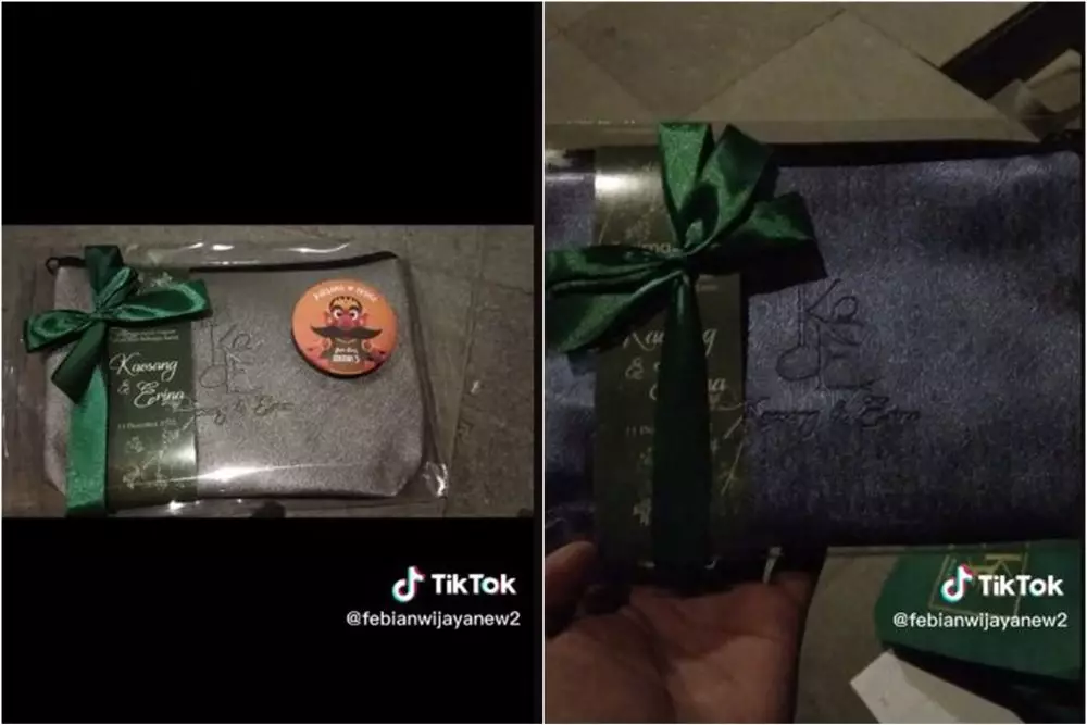 suvenir ngunduh mantu kaesang © TikTok