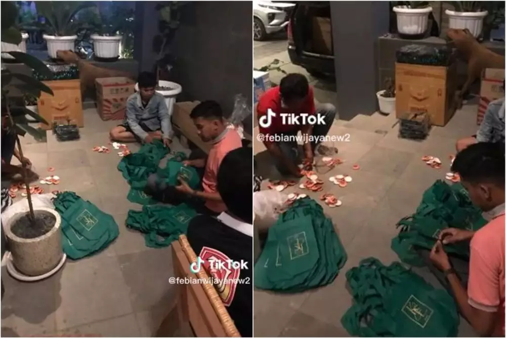 suvenir ngunduh mantu kaesang © TikTok