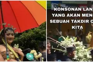 Kaesang ngeluh kepanasan saat kirab pesta pernikahannya, warganet balas dengan 11 meme lucu