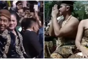 Demi menyapa warga saat kirab pengantin Kaesang-Erina, aksi Jokowi bikin Paspampres waswas