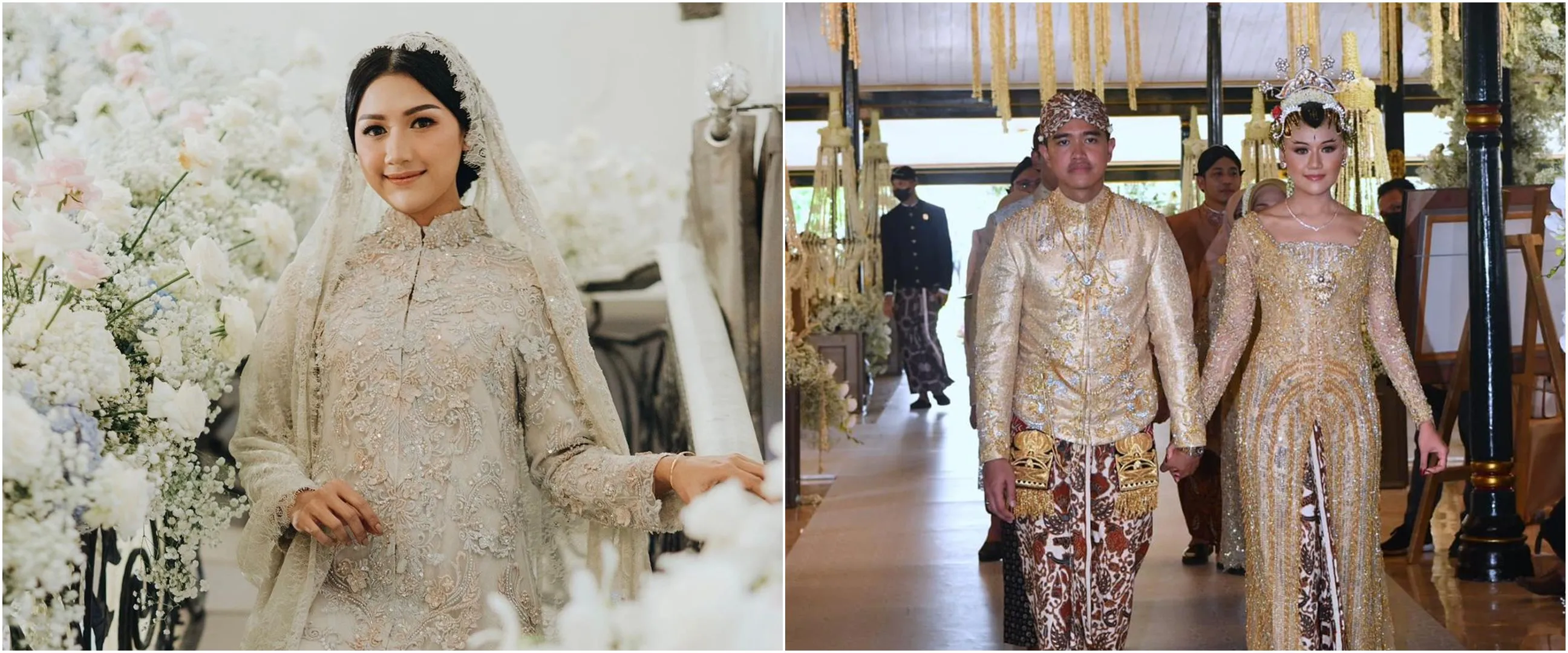 Terapkan aneka gaya pengantin Jawa, 13 beda tampilan Erina Gudono dari pengajian sampai ngunduh mantu