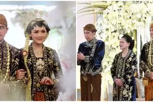 Momen lucu Kaesang Pangarep disentil Iriana saat SBY datang kondangan, auto mode serius