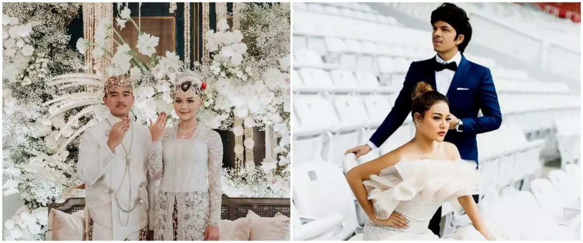 Potret dekorasi pernikahan 7 anak pejabat, Kaesang-Erina gabungkan adat Jogja-Solo