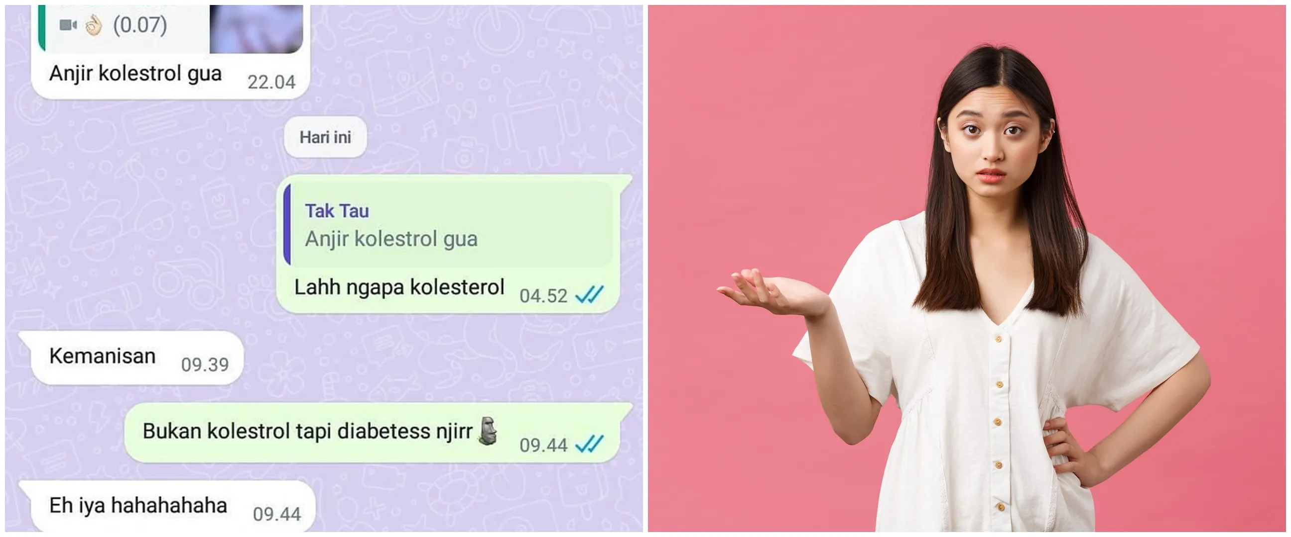 Kepercayaan diri level dewa, 11 chat lucu ternyata salah ngomong ini bikin ketawa