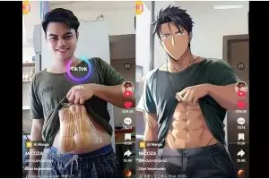 Nggak sesuai bentuk asli, 11 aksi kocak orang coba filter AI Manga ini hasilnya jauh dari ekspektasi