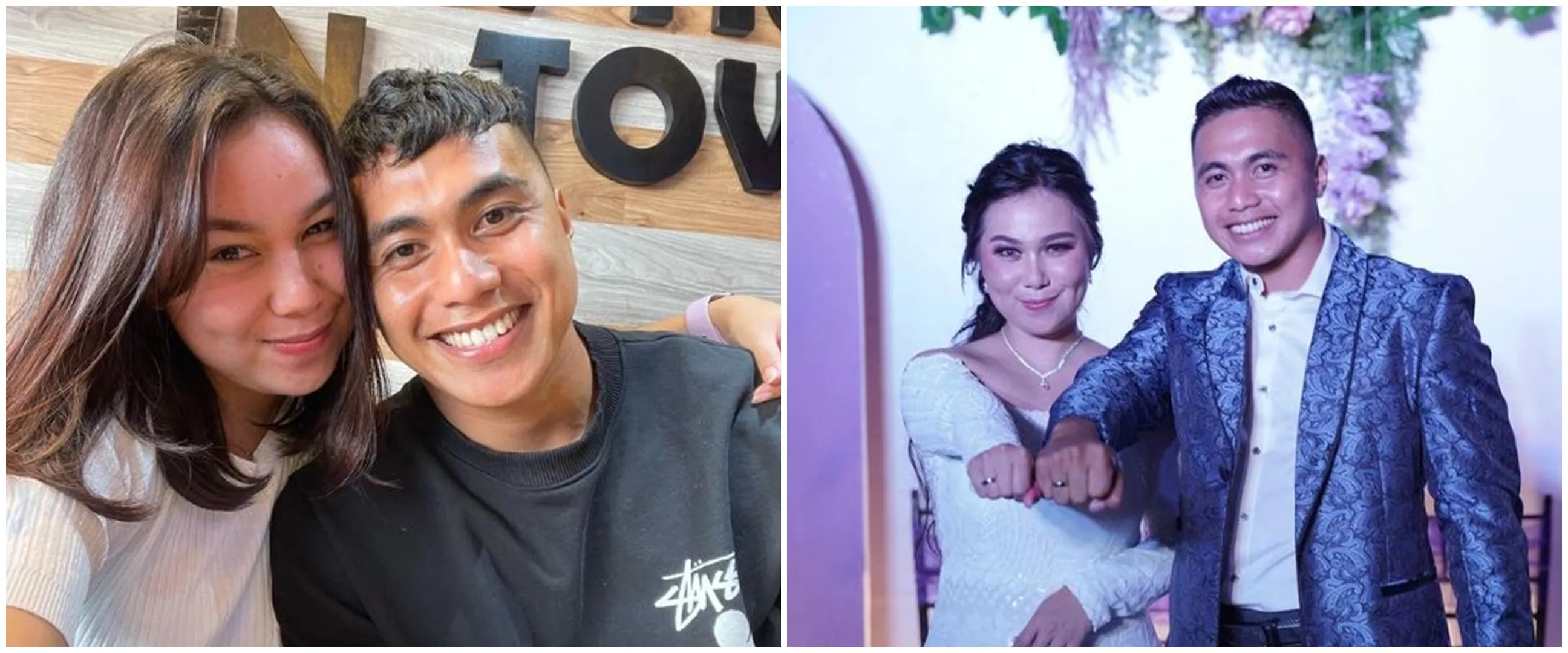 Sah jadi suami istri, ini 11 momen istimewa dalam hubungan istimewa Aprilio Manganang dan Claudya