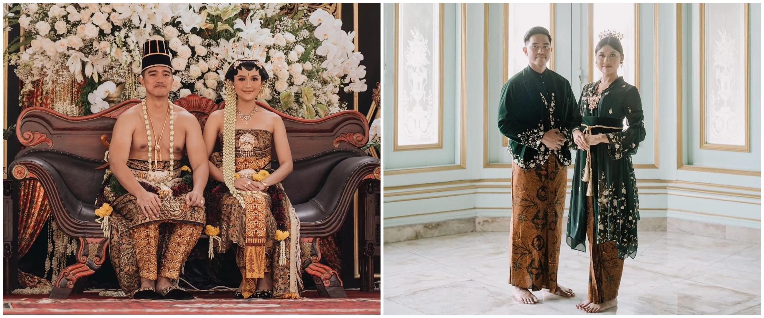 Momen pengantin baru Kaesang-Erina jajan di kaki lima, penampilan sederhana jadi sorotan