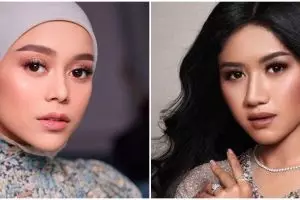 10 Potret seleb nikah berbalut busana adat dengan riasan Hollywood Glam, Erina manglingi