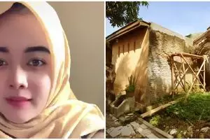 11 Potret rumah Yessy yang batal nikah gegara mahar sertifikat rumah, berantakan penuh perkakas