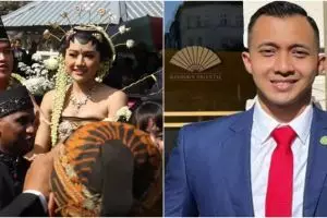 Disebut mirip Sehun EXO, intip 11 potret Mat Sony Misturi Paspampres di kirab ngunduh mantu Kaesang