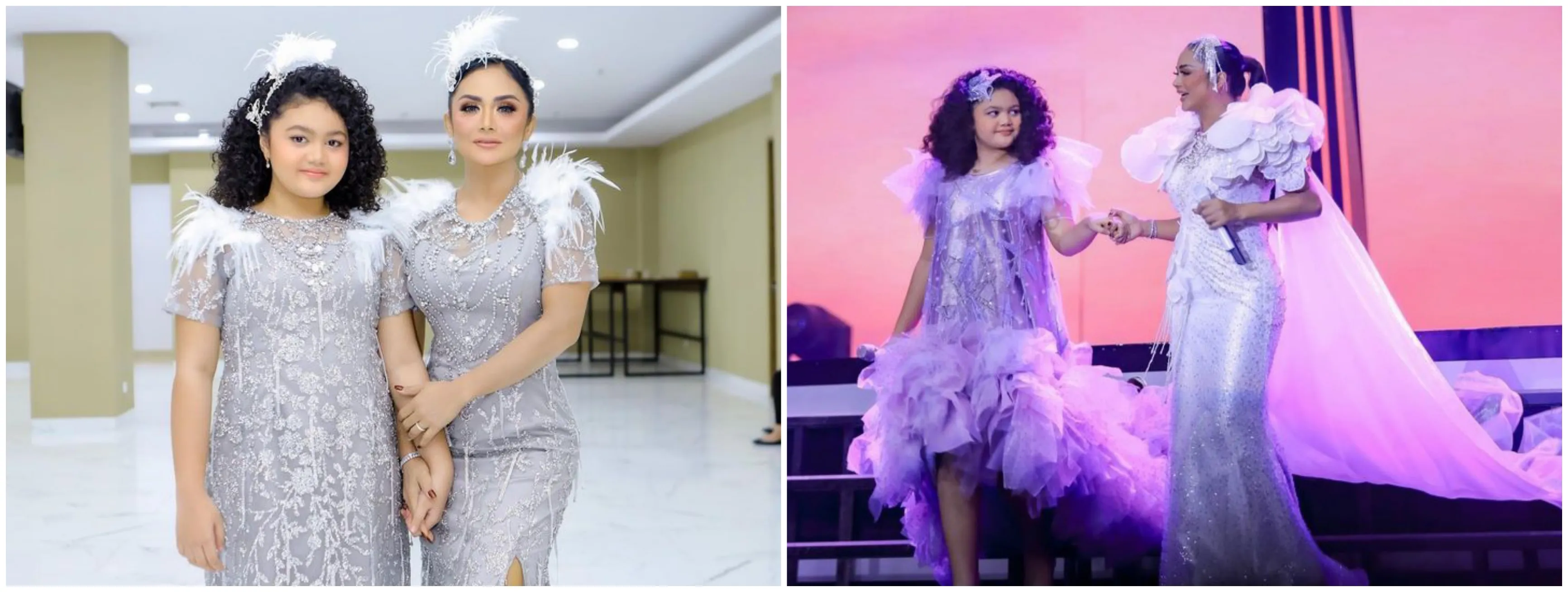 Debut jadi penyanyi cilik, ini 9 momen Amora Lemos duet bareng Krisdayanti di atas panggung