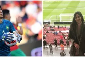 Setia dampingi suami di Piala Dunia 2022, intip 11 pesona Imane Bounou istri kiper Maroko