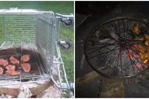 11 Cara nyeleneh orang bakar makanan ini bikin geleng kepala