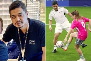 7 Potret Bambang Pamungkas di FIFA Legends Cup Qatar 2022, cetak gol lawan legenda Piala Dunia