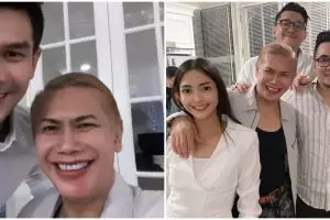 Momen Ririn Dwi Ariyanti ikut pesta sambut Natal di rumah Jonathan Frizzy, tampil sumbang lagu