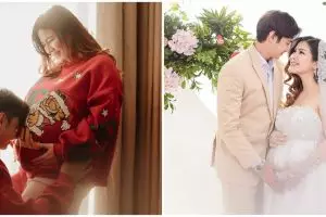 Jadi kado natal terindah, intip 9 momen Felicya Angelista melahirkan anak kedua