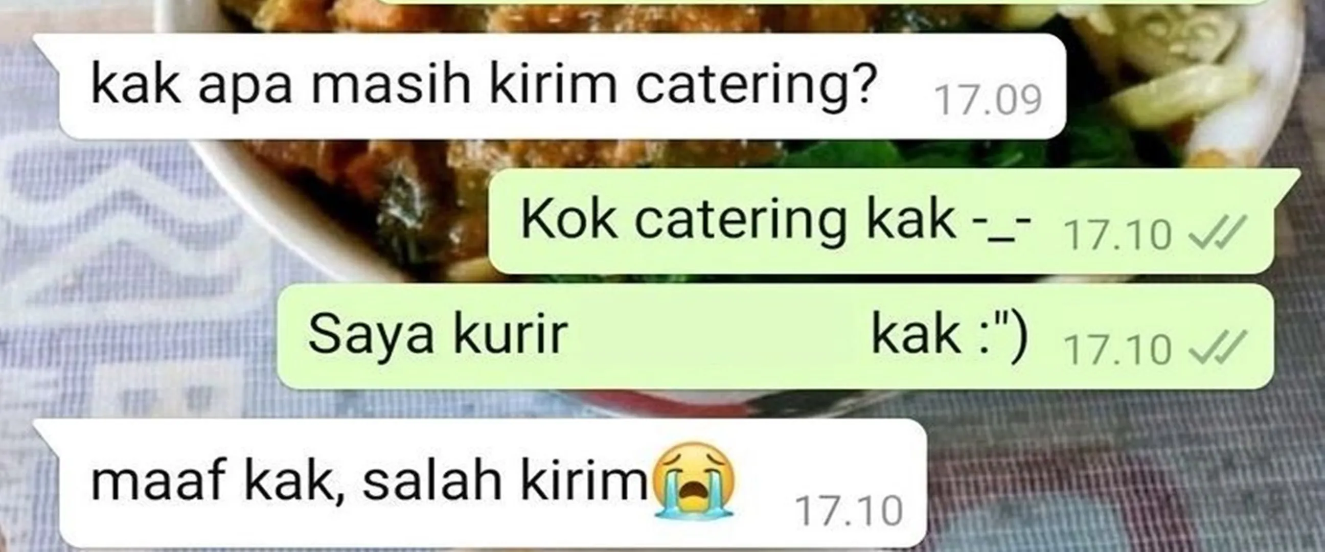 11 Momen salah kirim chat ke kurir paket ini kocak abis, bikin geleng kepala