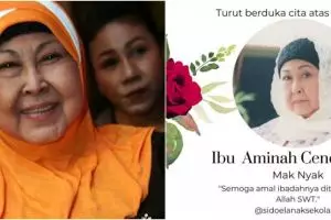 Mengenang Aminah Cendrakasih pemeran Mak Nyak di Si Doel Anak Sekolahan, bintangi 101 judul film