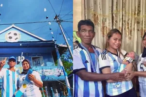 Fans Argentina ini beri nama cucunya Muhammad Messi, alasannya karena penuhi nazar