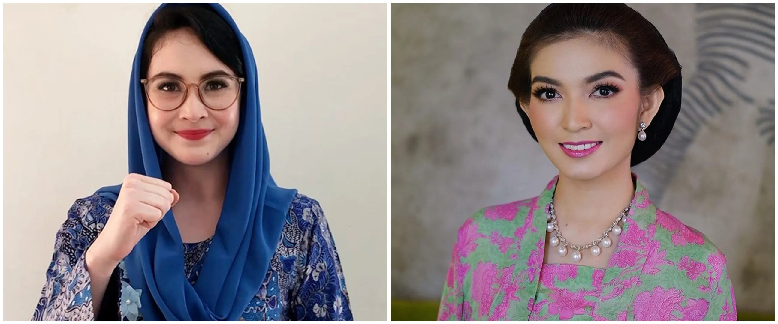 Potret masa kecil 10 seleb istri pejabat, Selvi Ananda tampil manis pakai kebaya