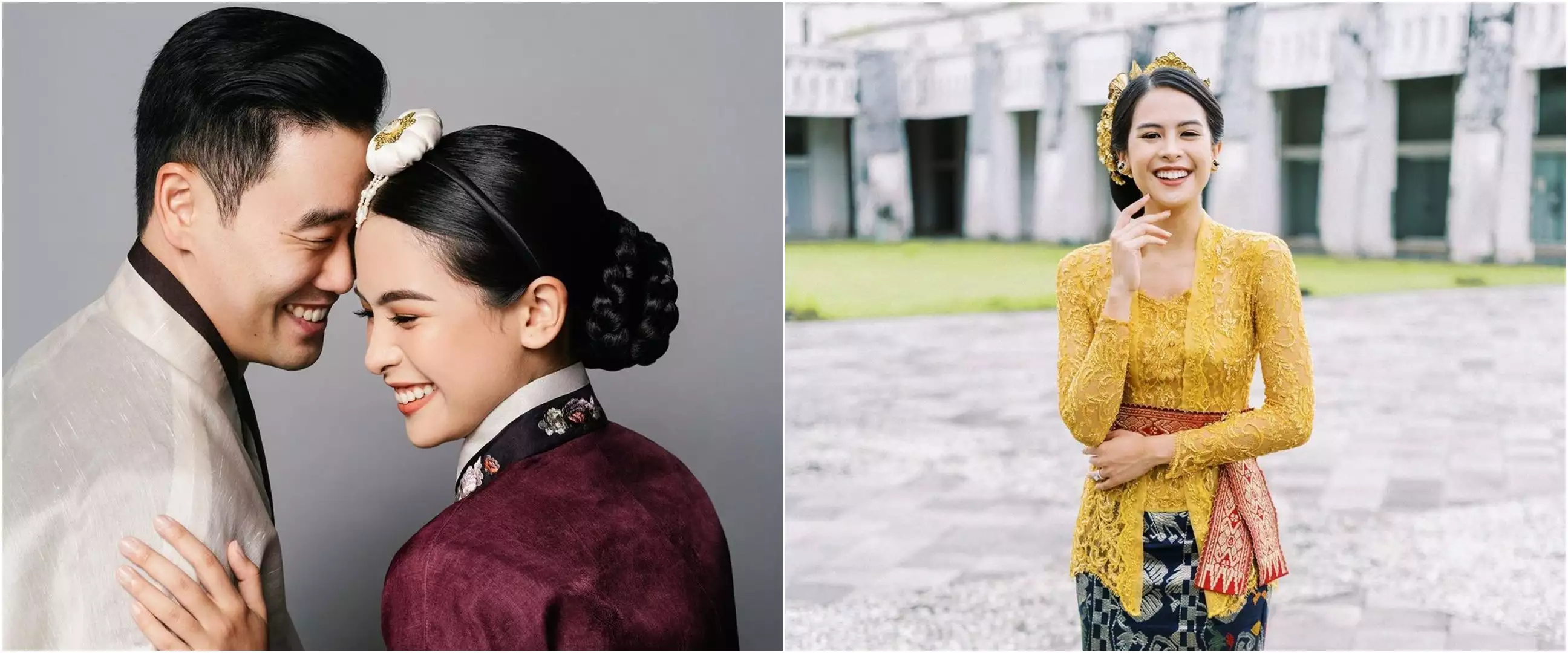 Unggah foto masa kecil bareng ibu, paras Maudy Ayunda disebut mirip sang suami Jesse Choi