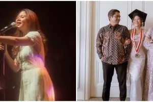 Momen Nadin Amizah konser dipangku sang ibunda, penonton dibuat tersentuh hingga menangis